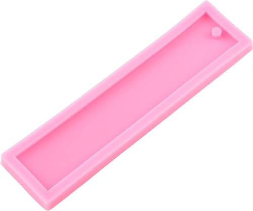 Miniatura 4 de Moldes de silicona para lápices, llavero para hacer joyas, molde de arcilla polimérica, molde rectangular de resina para tazas de café, moldes de