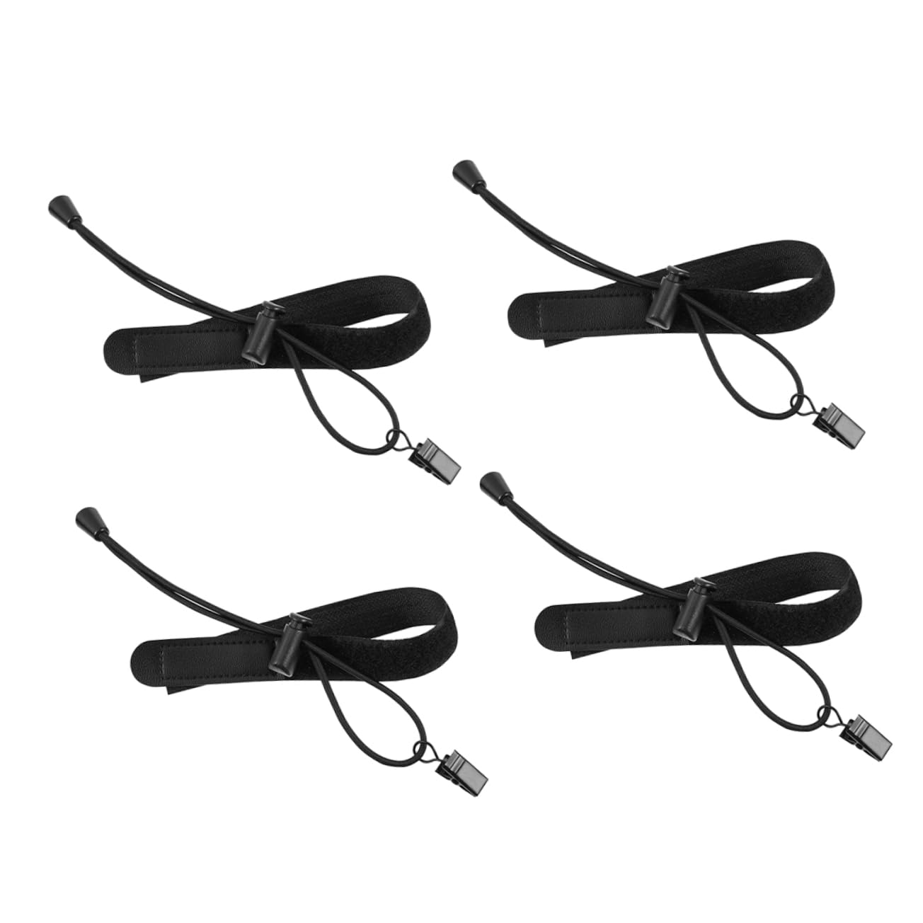 DOITOOL Backdrop Holder Fixing Clamps 4 Pcs Adjustable Backdrop Clips for Photo