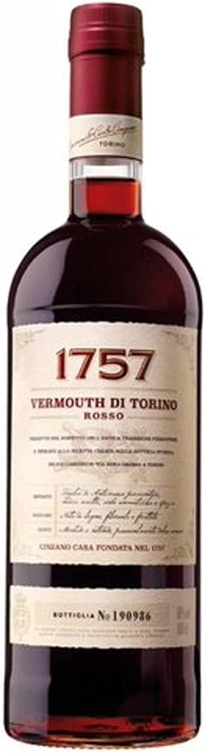 Amazon.co.jp: CINZANO Vermouth 1757 Rosso Liqueur 1757 Vermouth DI