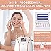 Diamond 2 in 1 Facial Skin Care Machine, Meifuly Touch Screen Diamond Beauty Machine with Spray Kit, 0-65cmHg Suction Power