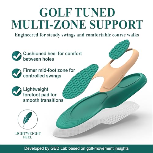 GED Golf Shoe Insoles