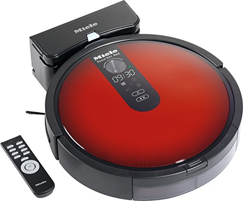 Miele Scout RX1 Robot aspirapolvere (Smart Navigation, Triple Cleaning System, Power, Timer, 4 modalità di pulizia, miglioramento delle prestazioni di pulizia), rosso