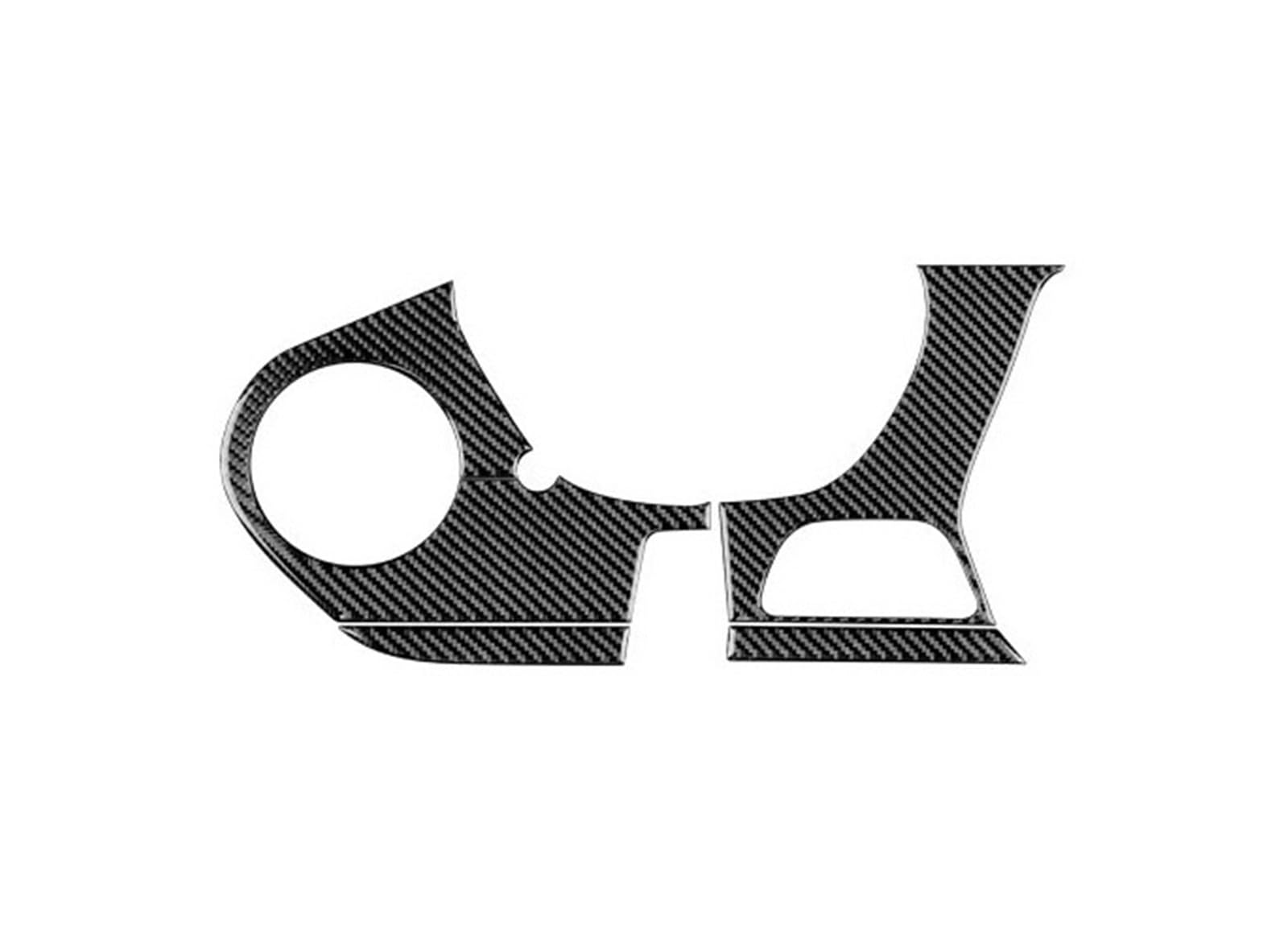 Mbxpxe Speedometer Frame Bk Trim Sticker Accessories Real Carbon Fiber For Chevrolet For Camaro 2016 2017 2018 2019 2020 2021 2022 2023 Car Interior Sticker Car Interior Decoration(Speedometer Frame Bk)