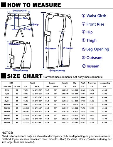 Match Men's Wild Cargo Pants (3357 Purplish Blue, 34) #TOP7