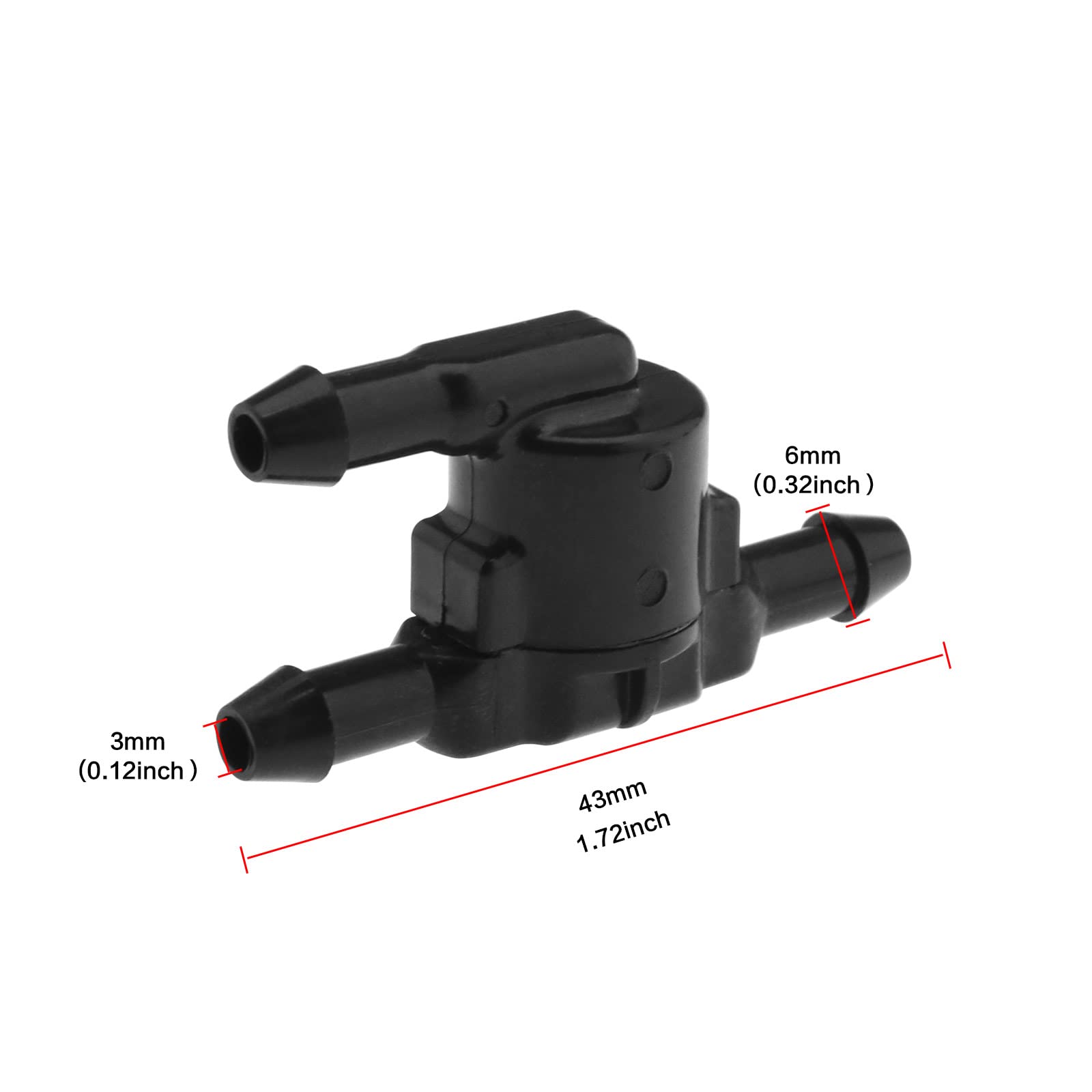 Valvola Di Non Ritorno Per Lavavetri 3 Vie Compatibile Con 4Runner Corolla Highlander Land Cruiser Prado Mirai Sequoia Tundra