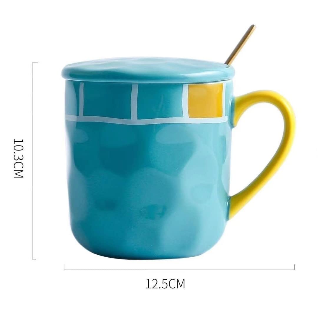 Pottery Macaron Creative Cute Home Coffee Milk Afternoon Tea Contrast Style