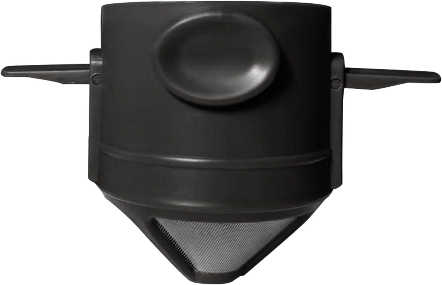 Pour Over Coffee Maker Portable Stainless Steel Reusable Coffee Filter Camping Coffees Filter ortable Collapsible Coffees Dripper Paperless Travel Coffe e Makers(COLOR:Black)