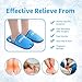 NEWGO Foot Ice Packs Slippers, 2 Pack Hot Cold Therapy Gel Ice Slippers for Plantar Fasciitis, Feet Neuropathy Pain Relief, Foot Pain, Chemotherapy, Toe Pain, Swollen Feet, Gout Relief