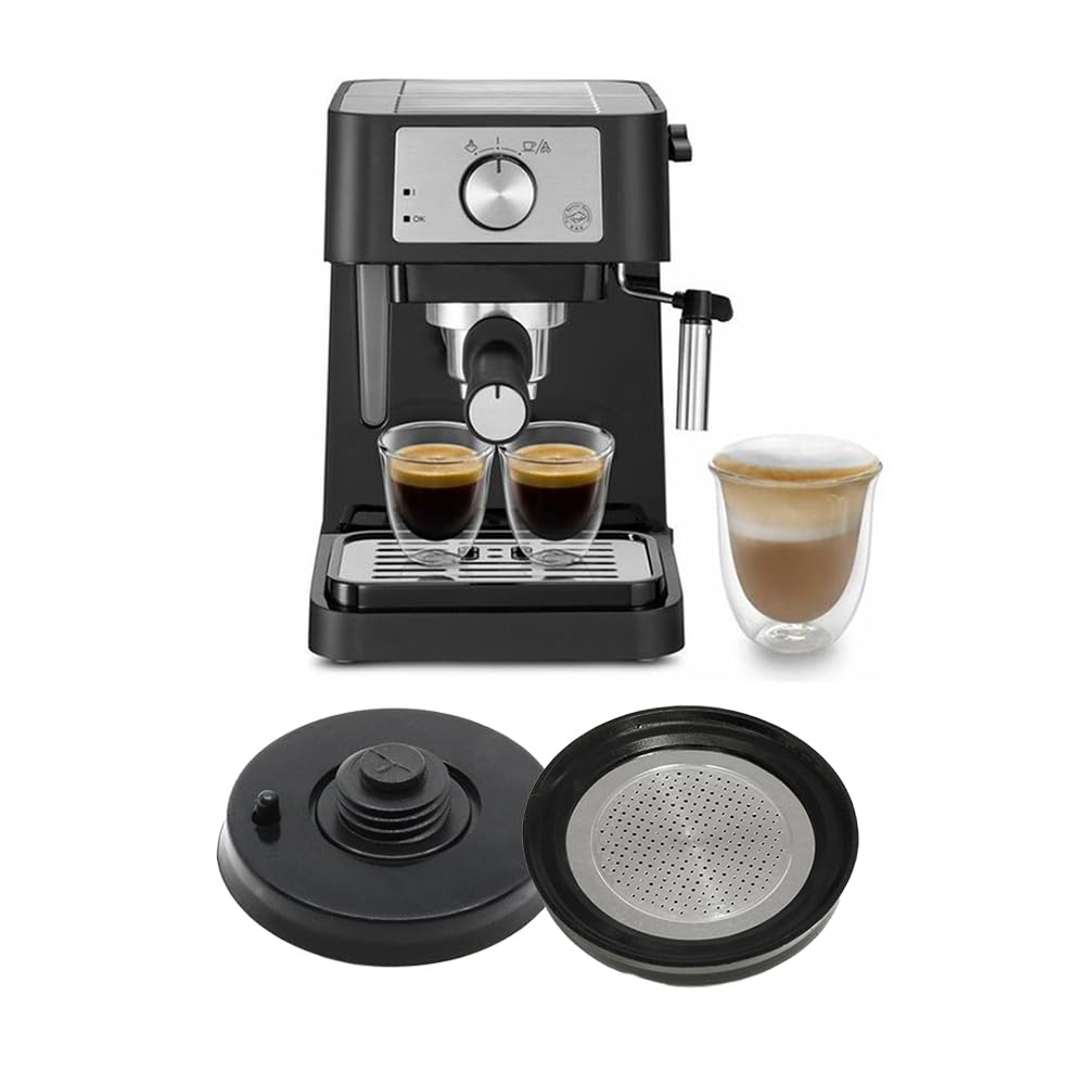 Siebträger Sieb Für DeLonghi & Andere – 2 Tassen Filter Kompatibel Mit EC270, ECO310 Usw.