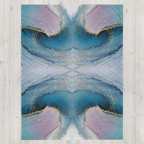 Couverture Art Deco Nature Vibe jeté de lit microfibre grand format - 2