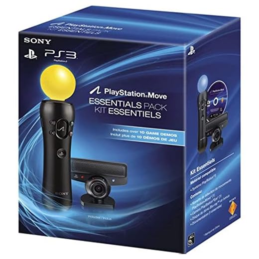 PS3 Move Essentials Pack w/ Motion Controller & E
