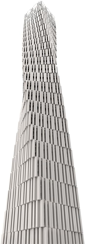Dubai Architecture Building Blocks Set, 1031PCS 1/800 Scale World Famous Landmark Street View Collection Display Model Home Decor Kits, Gifts for Bricks Enthusiasts, MOC-152436