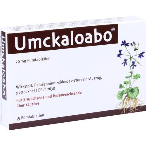 UMCKALOABO 20 mg Filmtabletten 15 St Cover