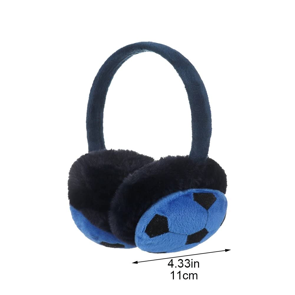 Patrillo De Fútbol De Orejas para Niños Cálmes Calientes De Lujos De Lujo Diseño De Fútbol Azadas De Altura