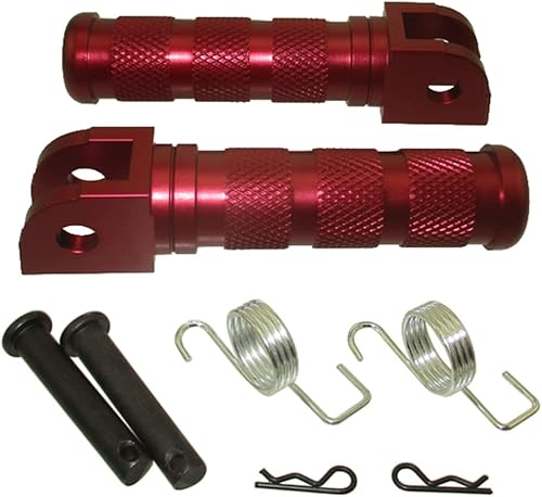 Miniatura 4 de DJ-Motor Rojo 0.866 in Pies Clavijas Monkey Bike Reposapiés Para Dax ST CT Mono Cub Skyteam TNT Zenhua Beati Spigaou Skymax Skymin PBR