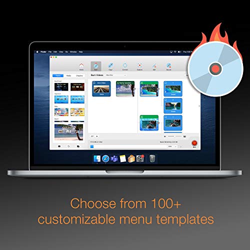 Roxio Toast 19 Pro | CD, DVD & Blu-ray Burner for Mac | Disc Burning, File Conversion, Multimedia Editing Suite [Mac Disc] - Thumbnail 5