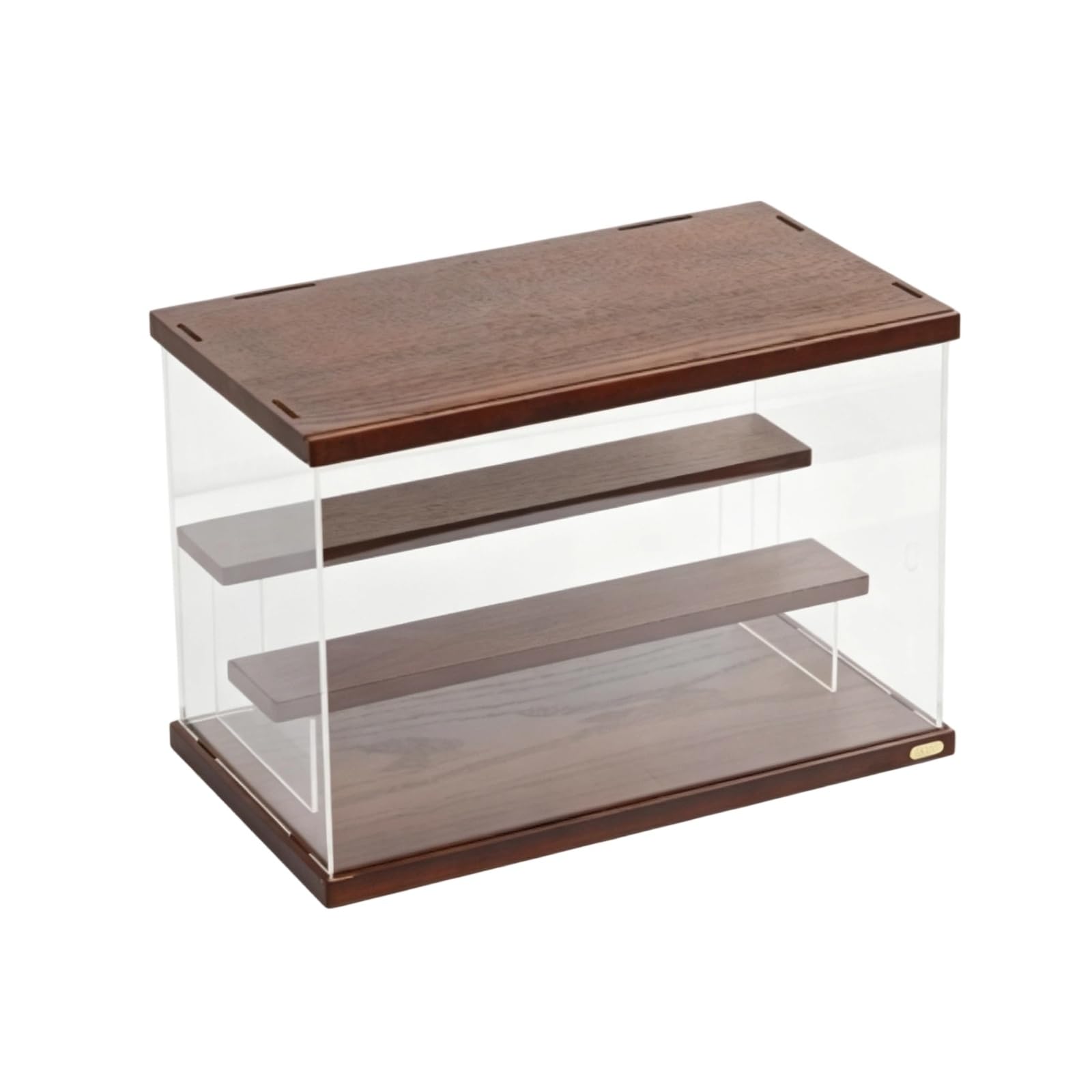 Staubdichte Schaukabine für Figuren | Staubschützend, Vitrine mit abgestuften Innenböden, Transparent, Displaybox, für Tischplatte, Hobby-Ecke, Sammler, Hobbyisten