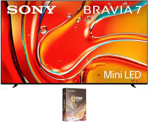Image of Sony K55XR70 55 Inch 4K Bravia LCD Mini LED Full Array HDR Google TV with 5 Year Amber Protection Plan (2024)