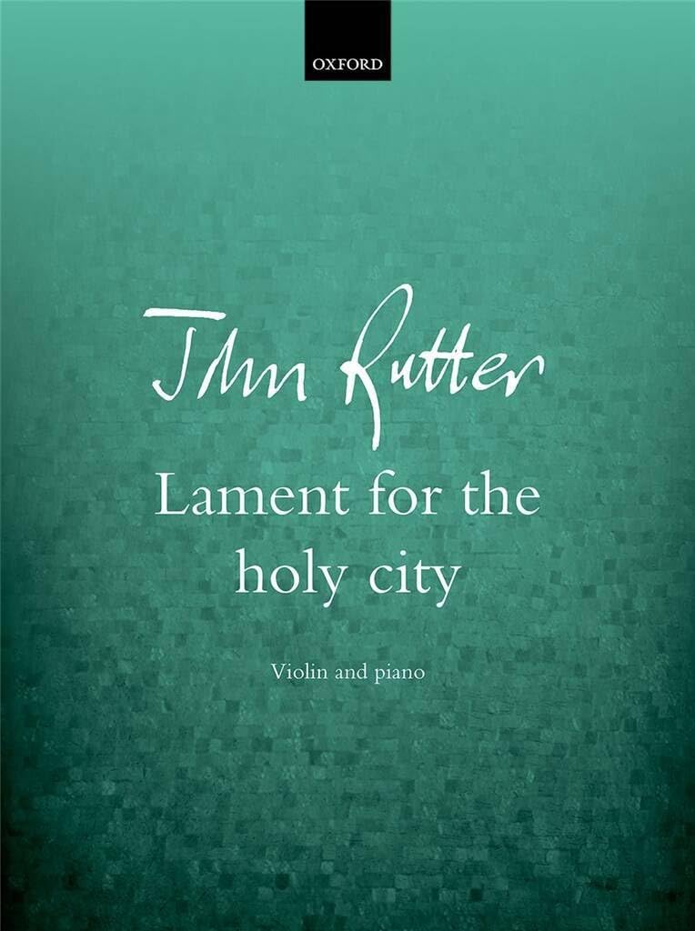 Lament for the holy city: Violin and piano