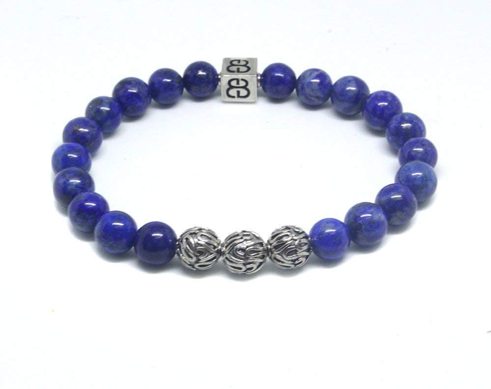 Amazon.com: Lapis Lazuli Bracelet, Men 