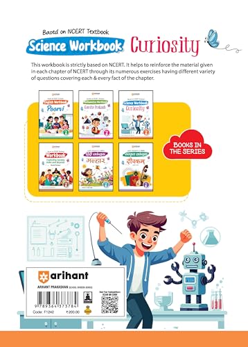 Image of Arihant Based On NCERT Textbook Science Workbook Curiosity Class 6 | With Activity Based Questions