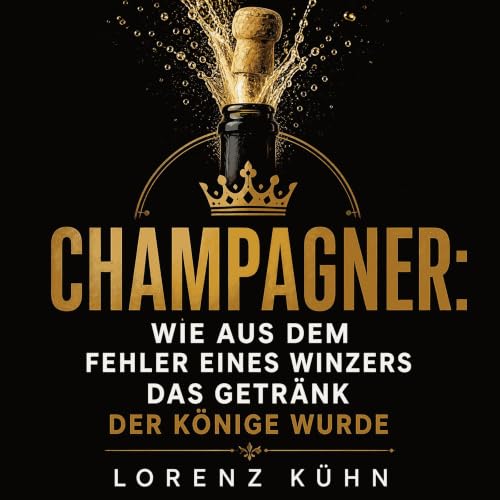 『Champagner: Wie aus dem Fehler eines Winzers das Getr&auml;nk der K&ouml;nige wurde』のカバーアート
