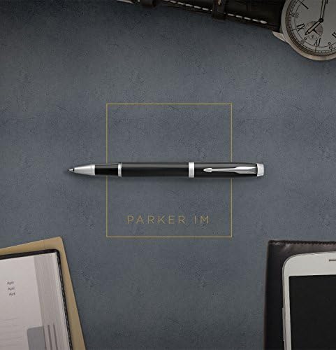 Parker Im Black Lacquer Gt 1931659 Pióro, Czarny/Złoty, 17.7 x 5.2 x 3.7 cm; 80 g