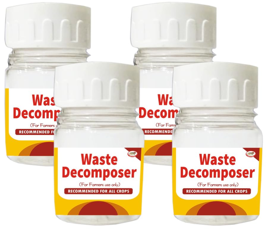 Waste Decomposer (Pack of 4) Organic NCOF WDC Decomposer for Kitchen Compost Maker & Potting Mixture (B0CRF4TBWX) Amazon Price History, Amazon Price Tracker