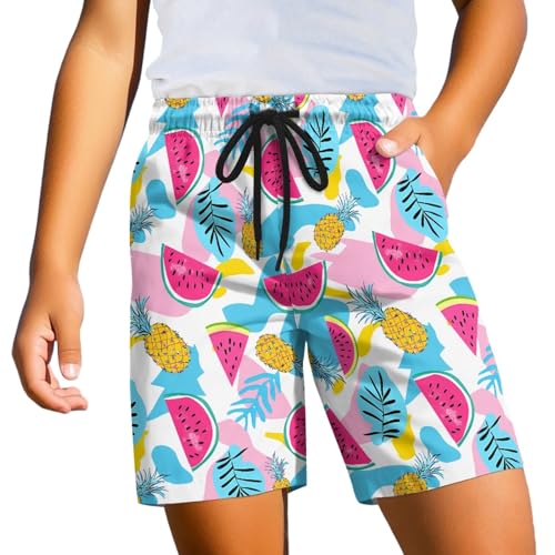 Kids Boys Beach Shorts for Children Hawaiian Summer Clothes
