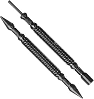 Vista 11 de Juego de uñas de 1 pieza, doble cabeza, perforador central de doble cabeza, herramienta de uñas con 1/32 pulgadas, 1/16 pulgadas