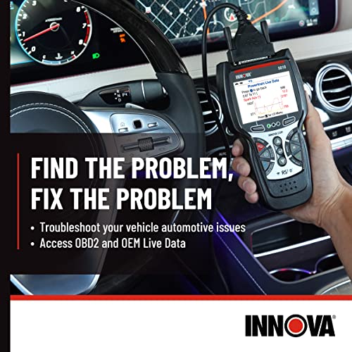 Innova 5610 OBD2 Bidirectional Scan Tool – Understand Your Vehicle, Pinpoint What’s Wrong, and Complete Your Repairs with Less Headache, Updates Included, US-Based Technical Support
