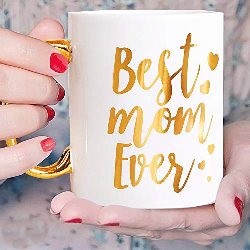 Funny Gifts Cat Coffee Mug for Mom - World's Best Cat Mom Ever - Novelty Cat Lover Gifts Coffee Tea Cup 12 Ounce White, Best Prime Mom Gifts from Daughter and Son On Mother's Day Funny Gifts Cat Coffee Mug for Mom - World's Best Cat Mom Ever - Novelty Cat Lover Gifts Coffee Tea Cup 12 Ounce White, Best Prime Mom Gifts from Daughter and Son On Mother's Day