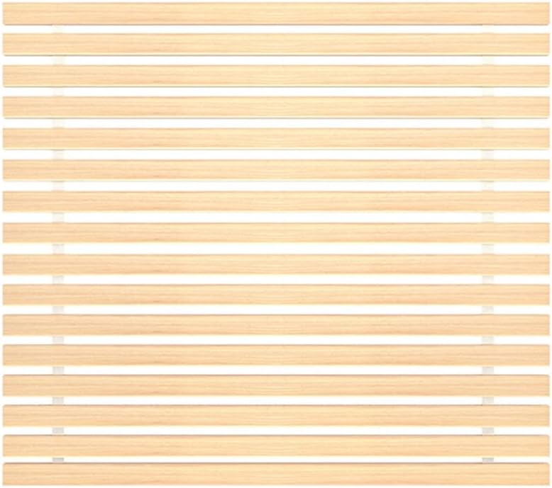 Solid Wood Bed Board Fold Rollable Hard Bed Board, Thicken Wood Frame Slatted Plank Folding Moisture-Proof Waist Protector Board (Color : Style 1, Size 1000mm*1900mm) (Style 1 900m
