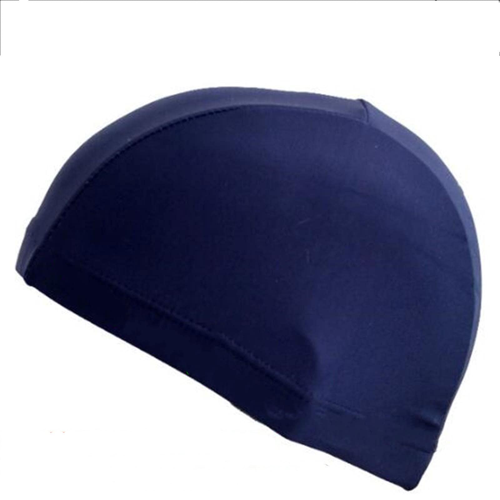 Bonnet de natation cheveux longs protégeant les oreilles du chlore