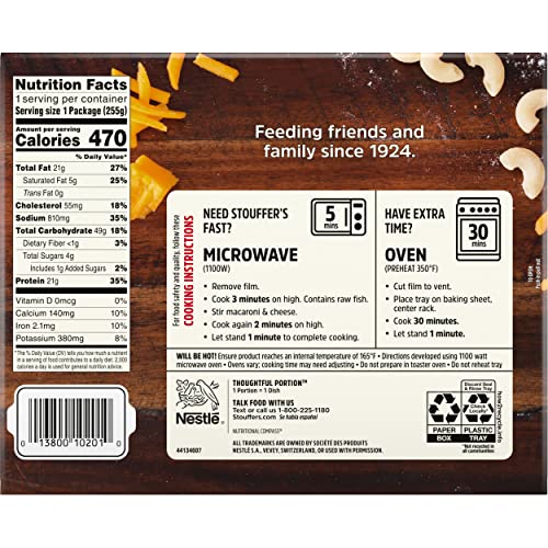 Stouffer's Classics Fish Filet 9 Oz Box #TOP1