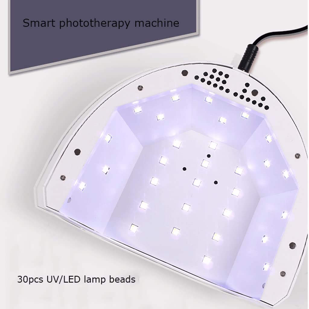 Lampada per unghie UV LED. Lampada for unghie 48W Sensore a infrarossi Interruttore a infrarossi Asciugacatura Accumulo di acciaio inox Base for chiodo Polish Polish Polish Polish Machine Fototerapia