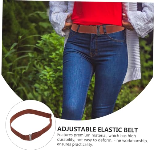 Elastic Invisible Waist Belt for Men and Women Versatile Fashion Stretch Belt for Jeans and Pants No Buckle Design for Comfort and Style2