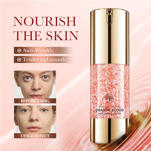 Natural Anti-Wrinkle Cream + Face Cream, With Dragon'S Blood Extract, Anti-Aging Moisturiser, Day&Night Cream - Image 4