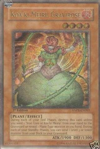 Yu-Gi-Oh! - Koa'ki Meiru Gravirose (ANPR-EN083) - Ancient Prophecy - 1st Edition - Ultimate Rare