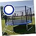 TOYANDONA Trampoline Pad Replacement Safety Cushion Padding for Outdoor Use Water-Resistant Spring Cover Multi-Functional Against Sun Rain Feet