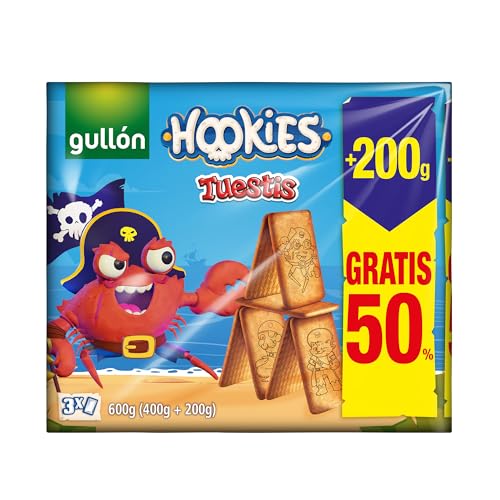 Galletas Gullón Hookies Tuestis 600g