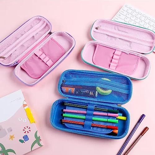 Image of EVA Large Capacity Stationery Box 3D Cartoon Pen Pencil case Multi-Compartment for School Students with Zip Closure -Best Birthday Gift for Girls, Boys & Kids (Challenge The Universe)