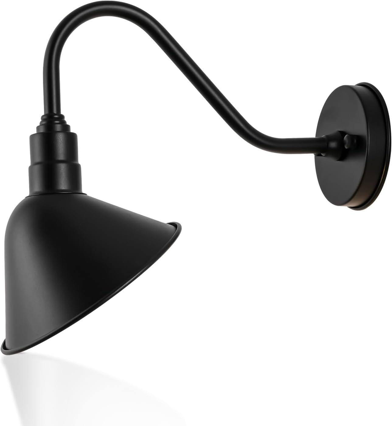 8 Inch Gooseneck Barn Light Fixture for Bakery Showcase with Modern Design Above the Window