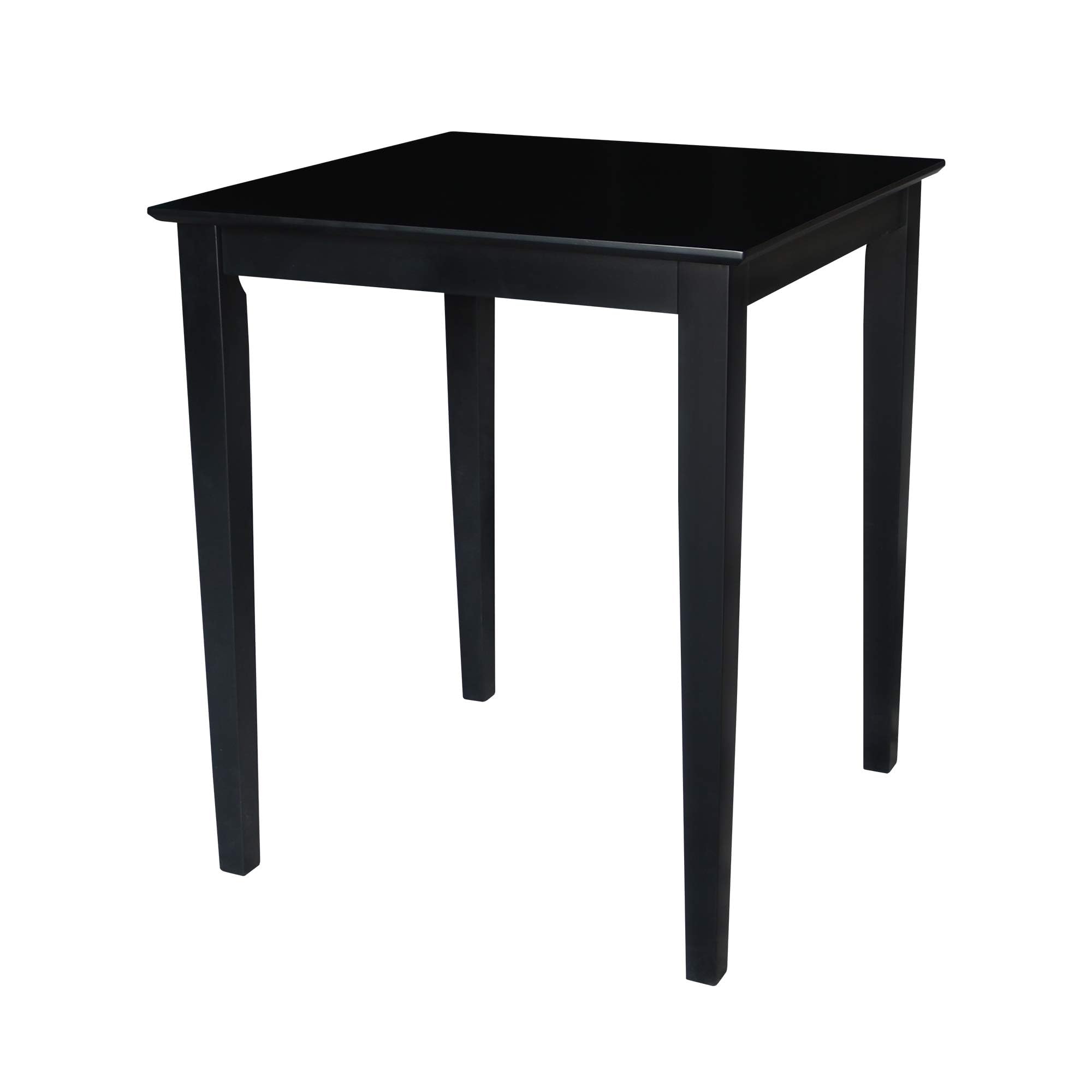 IC International Concepts Solid Wood Top Dining Table