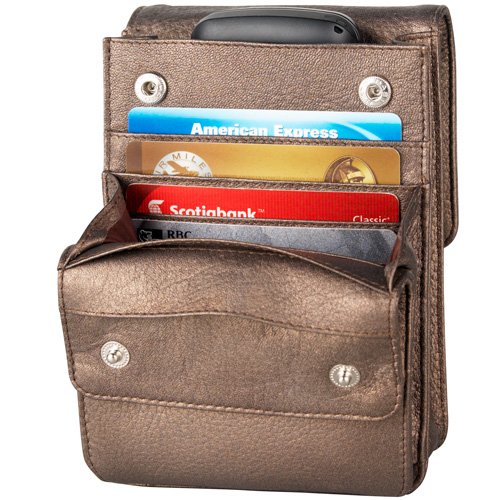 Image of Derek Alexander N S Smartphone Organizer, Bronze, One Size