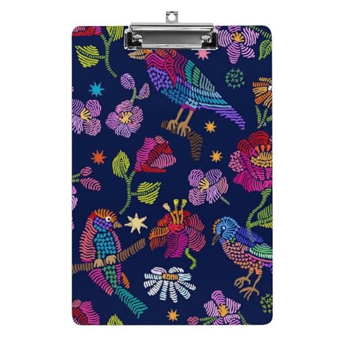 Presse-papiers A4 fleurs porte-formulaires au design soigné
