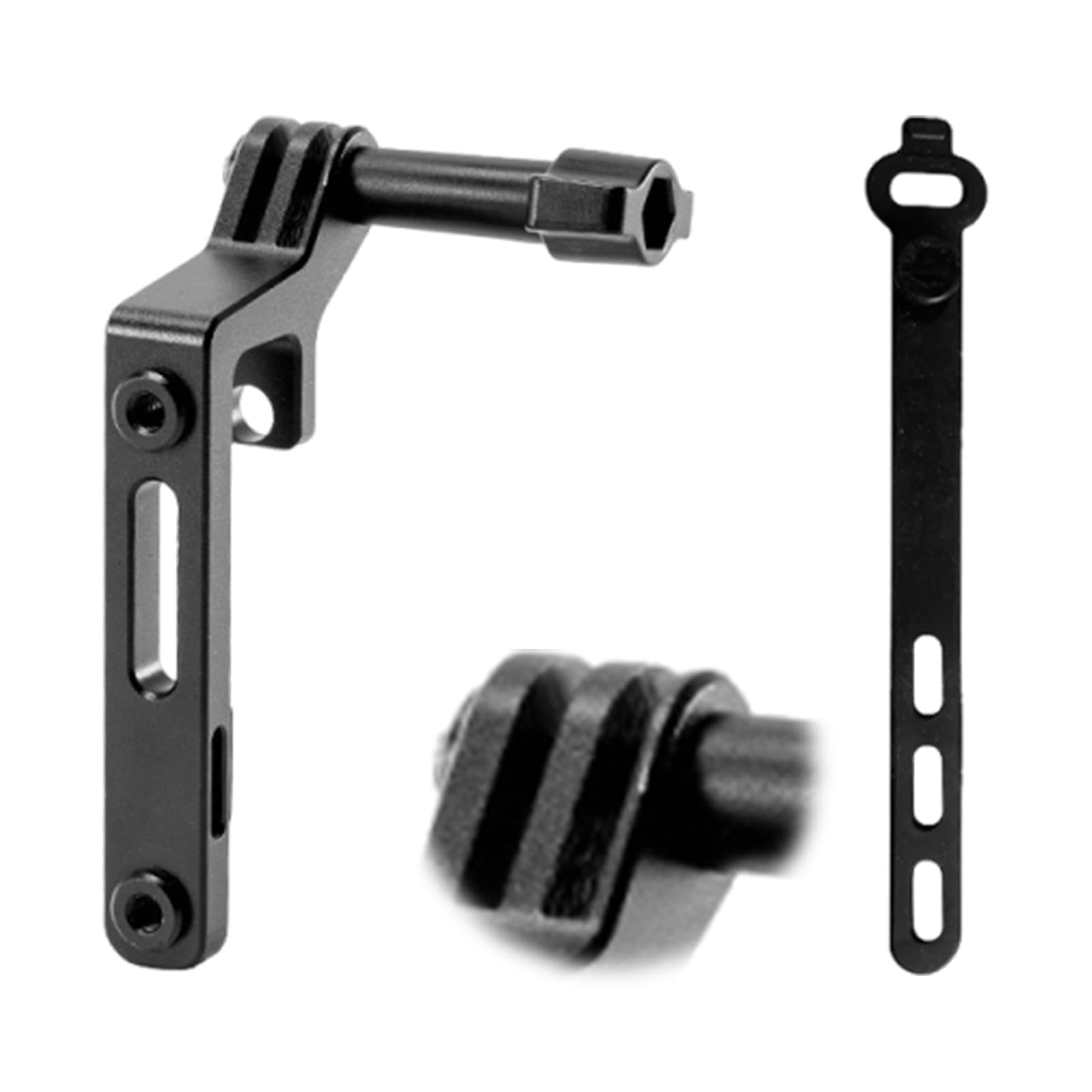 Portabottiglie integrato Portabottiglie per bici leggero Supporto | EcoGleam Portabottiglie Integrato in Lega di Alluminio Supporto Leggero per Porta Borraccia da Bici Antiscivolo B 3 Pezzi