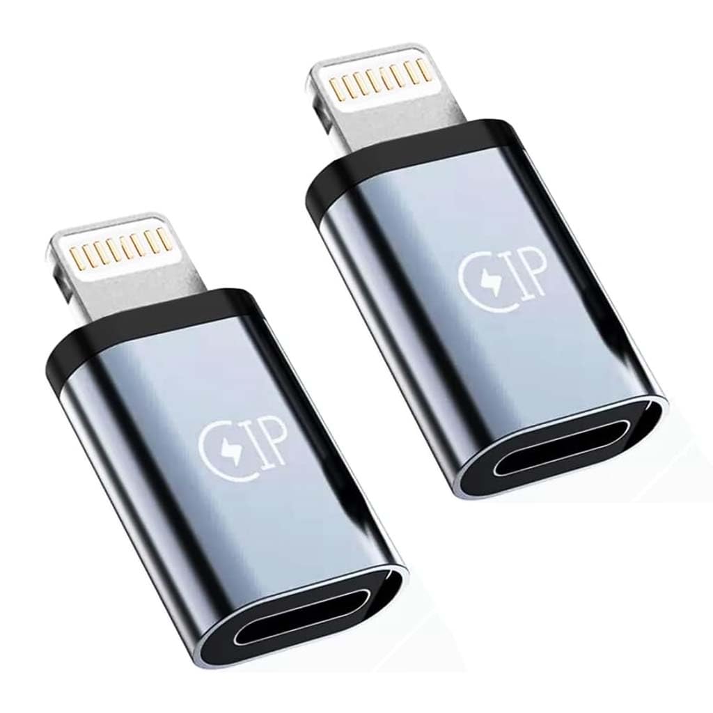 USB Type- C to Lightening OTG Adapter Converter with 20W PD Fast Charging, 480Mbps Data Transfer, Keychain Holder, Connector for iPhone 14/13, Mac-Book & Flash Drive, Keyboard, Mouse, USB C Devices
