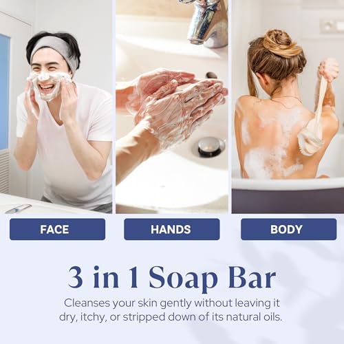 Image of Wavertree & London Cosmopolitan Scented Natural Soap (2 Bars), 7oz Moisturizing French Triple Milled Soap Bars enriched with shea butter - Pure Plant Based Bath & Body Bars for All Skin Types