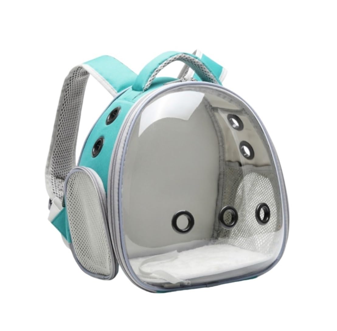 Transportin Gato Mochila Portátil De Viaje Para Animales Pequeños, Bolsa Para Mascotas Hámster, Portador De Conejillo De Indias, Mochila Para Pájaros Trasportines Gato ( Color : C , Size : 32*21*30cm